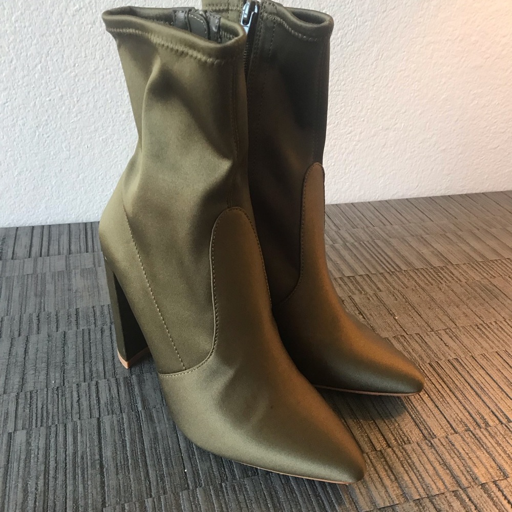Steve Madden Satin Boots